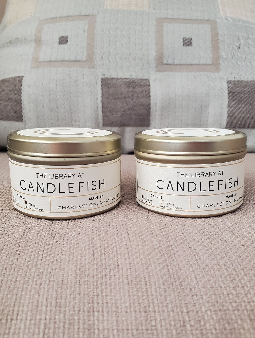The Library at Candlefish - Candle Duo Fragance #22